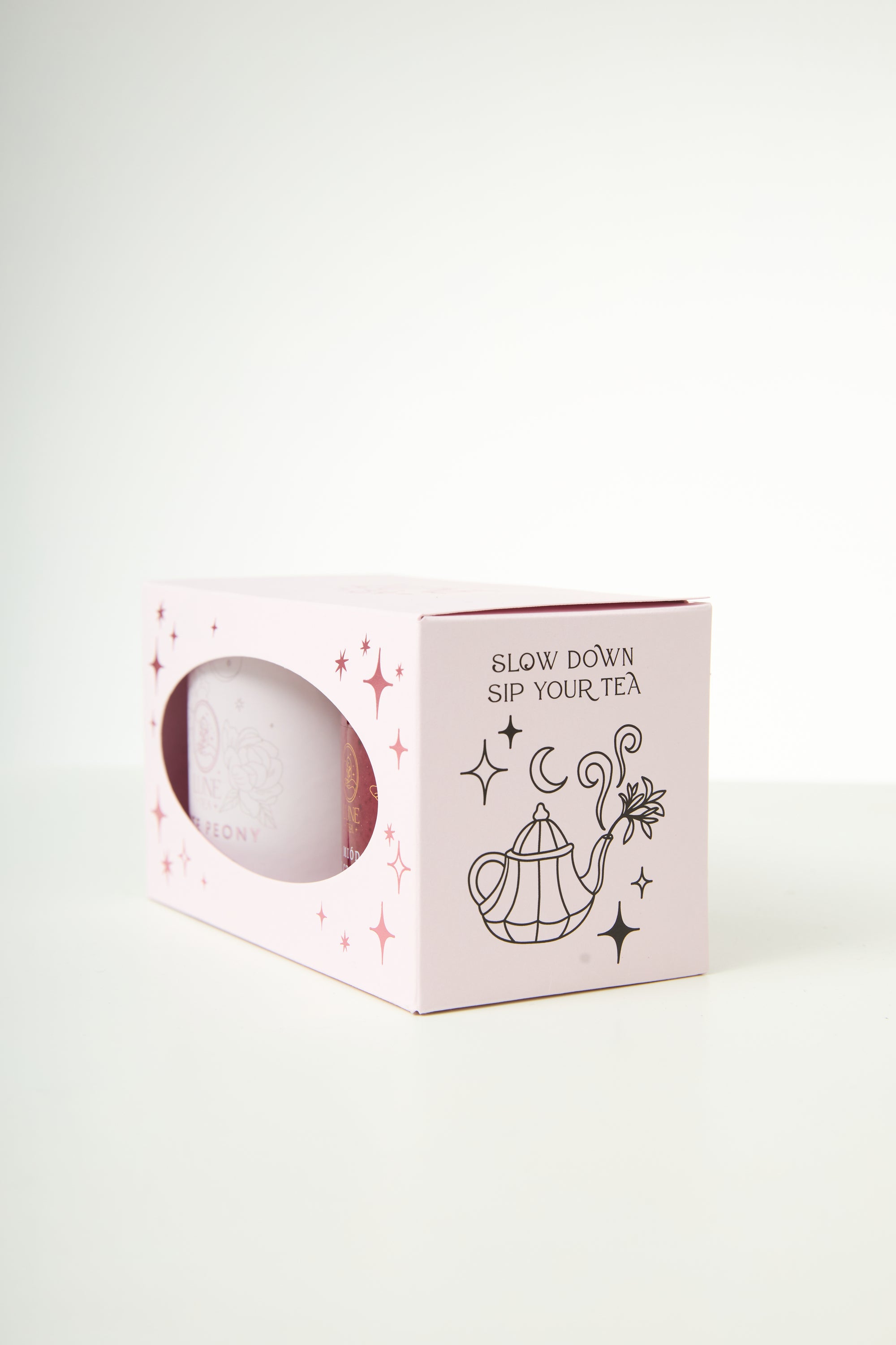 Zestaw 2 herbat na prezent różowy